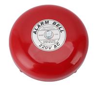 WGFOIP Sonnette D'alarme Incendie, Son Fort en Décibels élevés avec Bobine électromagnétique en Cuivre Pur pour Usine, école, Maison, 220 V AC (CB-6B)