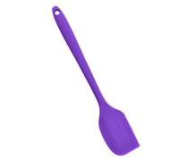 WGFOIP Spatule en Silicone de qualité Alimentaire, Haute Résistance à la Chaleur, Ustensile de Cuisine Antiadhésif pour la Cuisson, Grattoir à épandeur, Durable, Doux et Flexible, 8,3 (Violet)