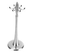 WGFOIP Support de Rangement Rotatif en Acier Inoxydable, Support D'ustensiles de Cuisine Durable pour Organiser la Spatule Cuillère Cuillère pour la Cuisine Domestique en Acier Inoxydable 6,7 X 6,7