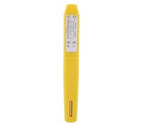 WGFOIP Thermomètre Alimentaire Numérique à Lecture Instantanée, pour la Cuisson de la Cuisine, Barbecue, Viande, Lait, Température de L'eau, avec Sonde en Acier Inoxydable (Jaune)