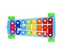WGFOIP Xylophone Jouet 8 Notes, Instrument de Musique éducatif Multifonctionnel pour Enfants, Temps de Jeu en Plastique