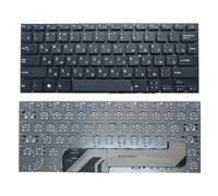 WGGYGMD Clavier Anglais-Russe pour Ordinateur Portable EZBook 2 YXT-NB93-09 K09-40, Haier S14 IRBIS NB140, EZpad S5 NB44(Version 2 RU)