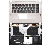 WGGYGMD Repose-Poignet Clavier ukrainien/Italien/Belge/français/Russe pour ASUS pour ROG pour Strix GL502 GL702V GL702VM VMK GL702VS VSK GL702VT GL702VI 13NB0CQ1AP0411(ND NE GL702VMK)