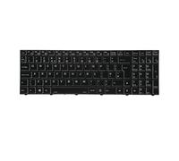 WGGYGMD Rétroéclairage Clavier pour Clevo PB70 PB71 PB50 PB51 PB50RF PB71RC PB70DF CVM18H96GB9430 6-80-N815Z0(UK GB)