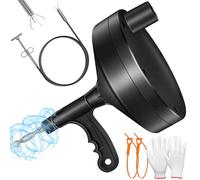 WGIDSKKI Furet Deboucheur Canalisation Professionnel 10M, Pipe Nettoyage Spiral Furet Deboucheur Evier, Sonde De Debouchage Pour Canaux D'égout de Baignoire de L'évier