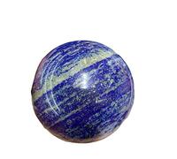 WGPHD Maison de méditation en cristal naturel lapis lazuli boule de quartz Feng Shui décoration d'intérieur (taille : 400-450 g)