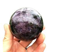 WGPHD Méditation Home Boule de phosphore en cristal naturel hautement poli Décoration d'intérieur Boule en pierre (taille : 8-9 cm)