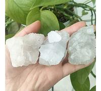 WGPHD Santé & Ménage 3 pièces pierres naturelles en apophyllite brute spécimen en cristal minéral brut (taille : 25-35 mm)