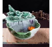 WGQDQDBY Fontaine Cascade Artisanale en Céramique avec Brumisateur pour Décoration Zen-shape2