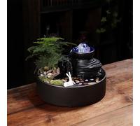 WGQDQDBY Fontaine Cascade pour Réception - Maison ou Bureau-shape2