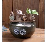 WGQDQDBY Fontaine Traditionnelle Chinoise en Céramique pour Maison ou Bureau-shape2
