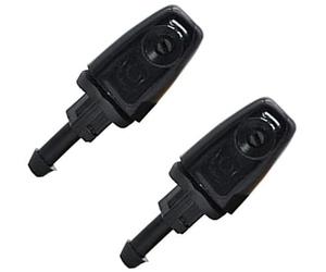 WGQRWX 2PCS Buse de lavage de phare avant jet de pulvérisation, pour Mazda, pour Mazda 6 GG1 2002 2003 2004 2005 2006 2007 2008, GR1A518G0A Buse de lavage des phares