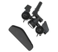 WGQRWX Cache de lave-projecteurs avant buse de pulvérisation de phare, pour BMW, pour Série 3 E46 323i 325i 330i 1997 1998 1999 2000 2001 2002 2003 Rondelle Couvercle de buse(Rh Set)