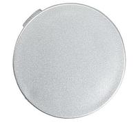 WGQRWX Capuchon de crochet de remorquage pour pare-chocs avant, pour Mazda, pour CX-5 2013 2014 2015 2016, KD4550A12BB Couvercle de l'œil du crochet d'attelage(Silver Driver Side)