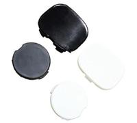 WGQRWX Capuchon d'œillet de crochet de remorquage pour pare-chocs avant arrière, pour Smart, pour fortwo 453 2016 2017 2018 Couvercle de l'œil du crochet d'attelage(Rear Cap Unpaint A)