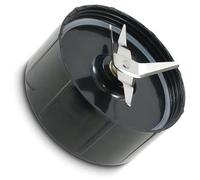 WGQRWX Lame plate de remplacement, pour Magic Bullet, pour Blender Mixer Juicer MB1001, Tête croisée en forme de croix Couvercle de la lame du mixeur