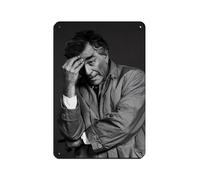 WGRWA Columbo Poster rétro en métal - Décoration murale - 20 x 30 cm
