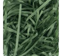 Wgudzpj Papier déchiqueté, papier déchiqueté, papier froissé pour remplissage de panier vert, papier raphia pour emballage cadeau bricolage