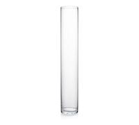 WGVI Vase cylindrique, Verre, 10,2 cm w-1p., 24" H