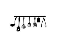 WGY Cuisine Stickers Muraux Accessoires De Décoration pour Salon Salon Société École Bureau Décoration 30 Cm X 67 Cm