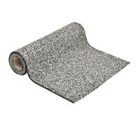 WGYHOME Film en pierre gris, 500 x 60 cm, imperméable, en polypropylène non tissé, avec aspect pierre naturelle, pour habiller les bords de film et créer des cours d'eau