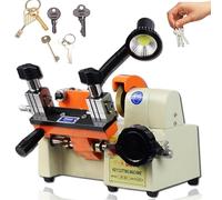 wgzixezn Machine de découpe horizontale de clés de 180 W pour clés de voiture - Machine de copie automatique de clés - Duplicateur de clés professionnel pour serrurier