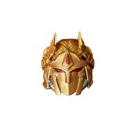 WH 40K Blood Angels Sanguinius Primarch Lot de 3 casques compatibles avec les figurines d'action en résine à l'échelle 1/18 à l'échelle 1/18 applicable aux produits JOYTOY