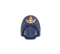 WH Lot de 5 casques d'outremer 40 K - Casque de lieutenant Titus - Compatible avec les figurines d'action en résine d'impression 3D à l'échelle 1/18 applicable aux produits JOYTOY