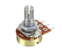 WH148 1K 2K 5K 10K 20K 50K 100K 250K 500K 1M Ω 3 broches, arbre moleté, résistance de potentiomètre rotatif conique linéaire avec bouton(1K Ohm)