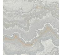 WH30177 - Papier Peint Marbré Argent Gris Galerie Bienvenue Chez Vous