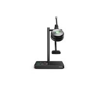 Yealink WH62 - Micro-casque mono sans fil DECT, Certifié Microsoft Teams (avec station de travail)