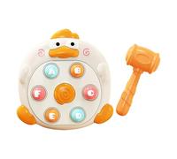 Whack Mole Game Toys - Planche de jeu de frappe sur le thème du canard, jouet d'activité éducative pour jeunes | Prend en charge la pratique des mouvements fins, l'entraînement à la concentrat