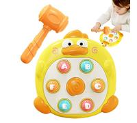 Whack Mole Spiel, Whack Mole Spielzeug - Interaktives Hämmerspielzeug Mit Cartoon-Ente Und Hammer, Frühes Entwicklungsspielzeug, Lernspielzeug, Klopfspielzeug Für Kinder AB 3 Jahren