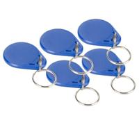 Whadda Badge RFID, Set, 5 pièces, Bleu, réinscriptible, pour contrôle d'accès