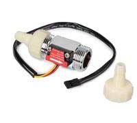 Whadda Capteur de débit d'eau, module, 4,7-15 VCC, plage de mesure de 1 à 30 litres/minute, en métal