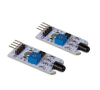 Whadda Capteur de lumière, sensibilité réglable, LED CMS intégrée, 3,3-5 VCC, blanc