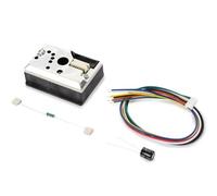 Whadda Capteur de poussière Optique, GP2Y1010AU0F, 4,5-5,5 VCC, Taille des Particules de poussière 0,5 µm, densité de poussière ≤ 580 µg/m³, Blanc