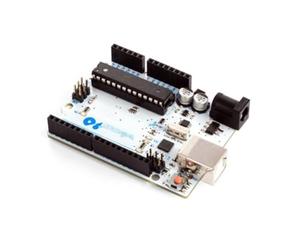 Whadda Carte de développement ATmega328 UNO Development Board, microcontrôleur, 100% Compatible avec Arduino UNO, idéal pour Les projets d’électronique, de robotique et de Bricolage