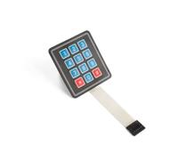 Whadda Clavier à Membrane, 3 x 4, Connexion 7 Broches, Saisie de données Facile