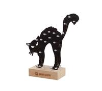 Whadda Kit de soudage, Carte de Circuit imprimé XL, Chat enragé, avec Support, kit de Construction STIM éducatif et créatif