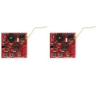 Whadda Kit de soudage, DIY, kit électronique Madlab, Junior Theremin, faire de la musique avec des mouvements de main, éducatif et amusant (Lot de 2)