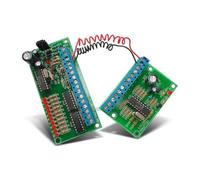 Whadda Kit de soudage, DIY, télécommande 2 Fils, 10 canaux, pilotée par microprocesseur