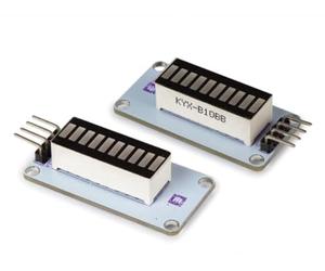 Whadda Module d'affichage barre led, 10 segments, 2 pièces, compatible Arduino, pour état de batterie et niveau de liquide