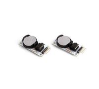 Whadda Module horloge temps réel DS1302, ensemble, 2 pièces, format 24/12 heures, faible consommation électrique, batterie cr2032 incluse