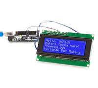 Whadda Module LCD WPI450 20x4 I²C Arduino – rétroéclairage bleu, caractères blancs, 5 VDC