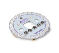 Whadda Module LED RGB WPSE475, anneau 26 LED pour micro:bit, micro, buzzer, programmation facile