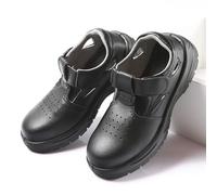 WhAeoy Chaussures De Protection du Travail Antistatiques (36-50), Chaussures De Sécurité Sandales, Chaussures De Sécurité Anti-écrasement + Anti-crevaison, pour Usine, Laboratoire,39,Black