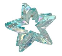 Whakano 2 Stück Stern Haarspangen,Mittelgroße Pentagramm Claw Clip,Haarstyling Zubehör,Rutschfeste Haarklammern,Haarschmuck für Girls Mädchen Damen und Frauen,Haar Clips für Dünnes Dickes Haar,Blau