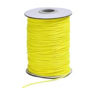 Whakano Cordon ciré en polyester - 40 m x 3 mm - Cordon rond en cuir synthétique - Résistant à la déchirure - Pour bracelets, fabrication de bijoux, artisanat, colliers, macramé, emballage cadeau -