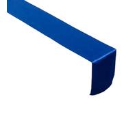 Whakano Lot de 2 chemins de table lavables - Décoratif - Pour anniversaires et mariages, salles à manger, fêtes, décorations de vacances - Bleu roi